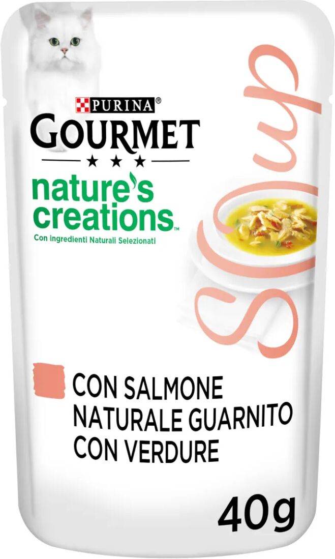 GOURMET Nature’s Creations Cat Busta Multipack 32x40G SALMONE E VERDURE