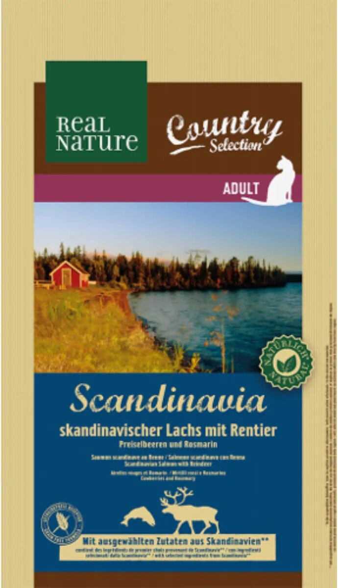 REAL NATURE Country Select Scandinavia Adult Salmone 2.5KG