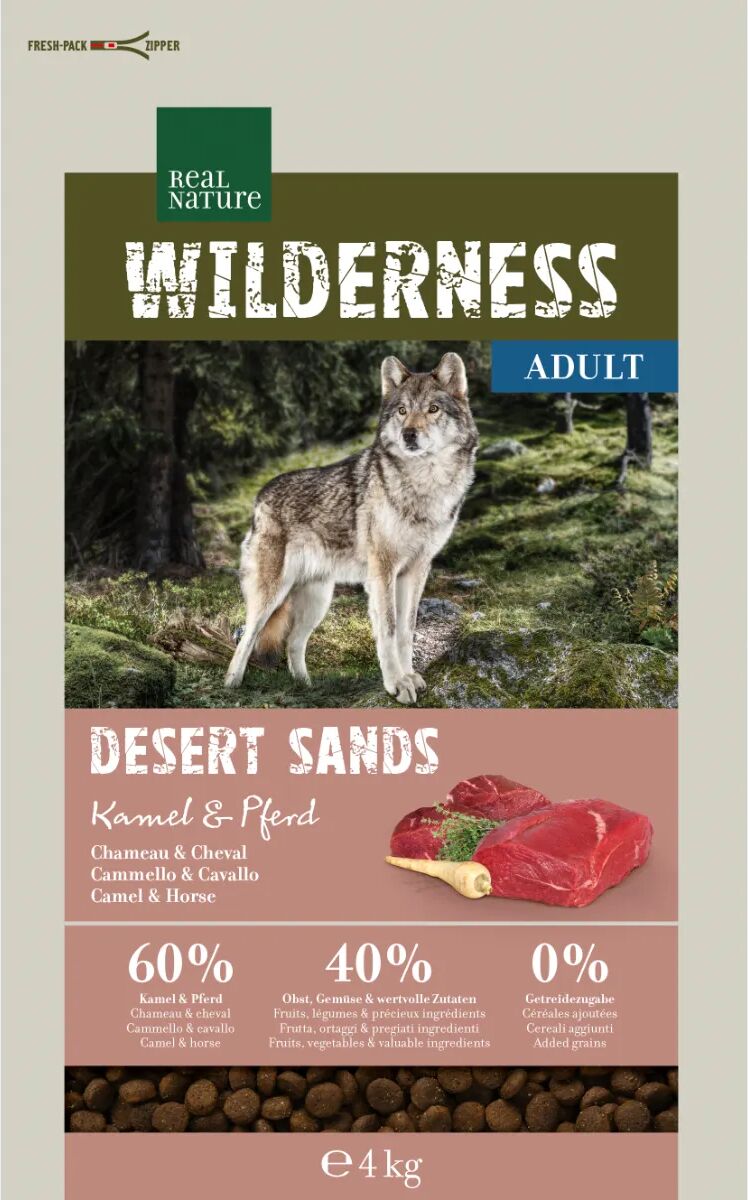 REAL NATURE Wilderness Desert Sand Adult Cammello e Cavallo 4KG