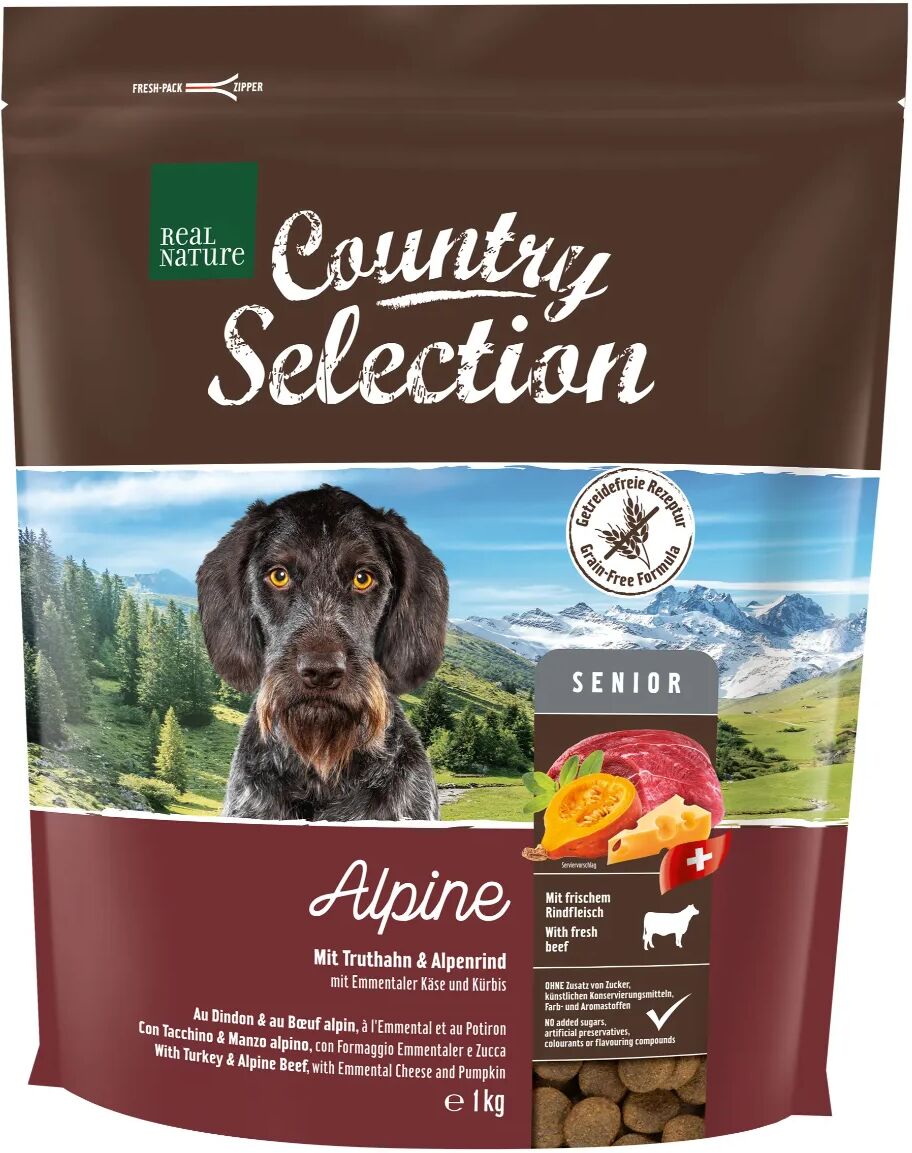 REAL NATURE Country Select Apine Senior Tacchino 1KG