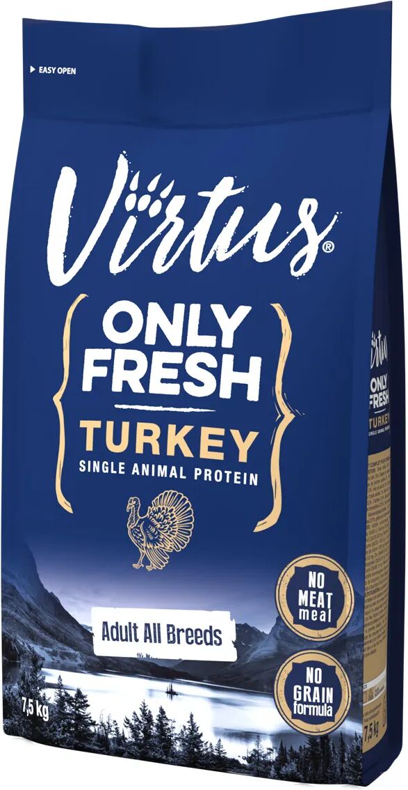 VIRTUS Dog Only Fresh Adult Tacchino 7.5KG