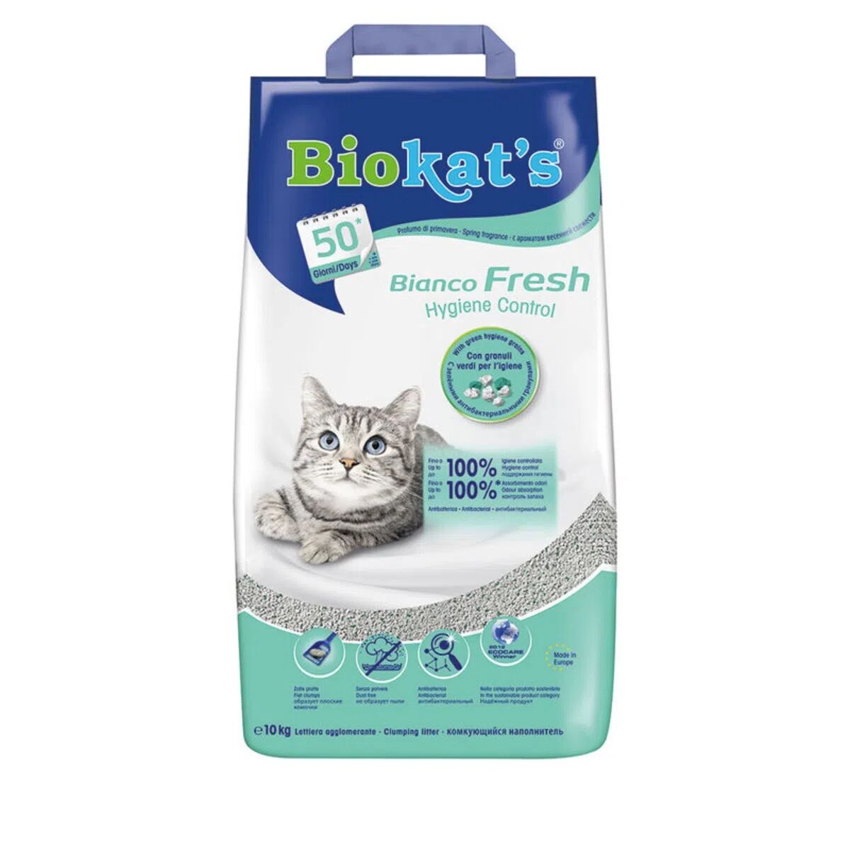 BIOKATS Biokat's Lettiera Bianco Fresh 10KG