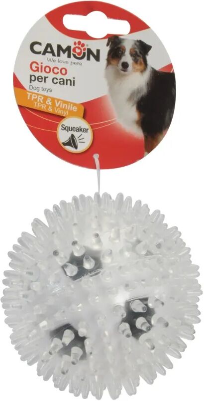 CAMON Gioco Cane Palla Riccio Squeaker 9CM