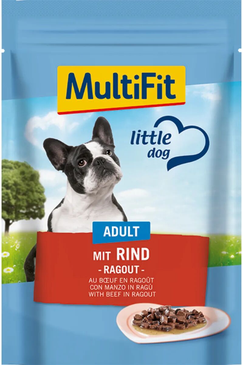 MULTIFIT Dog Busta Multipack 24x100G MANZO