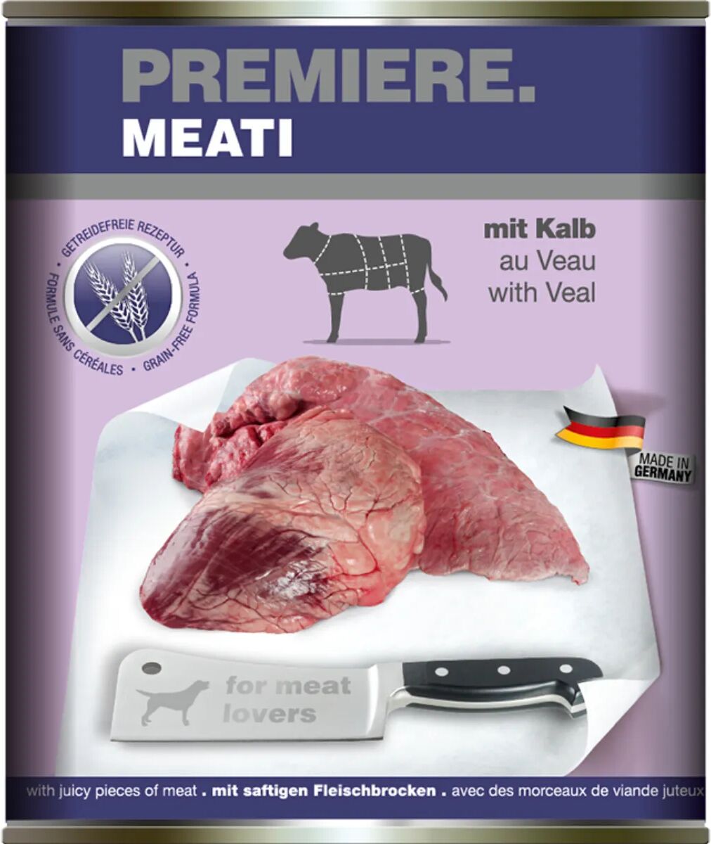 PREMIERE Meati Dog Lattina 800G VITELLO