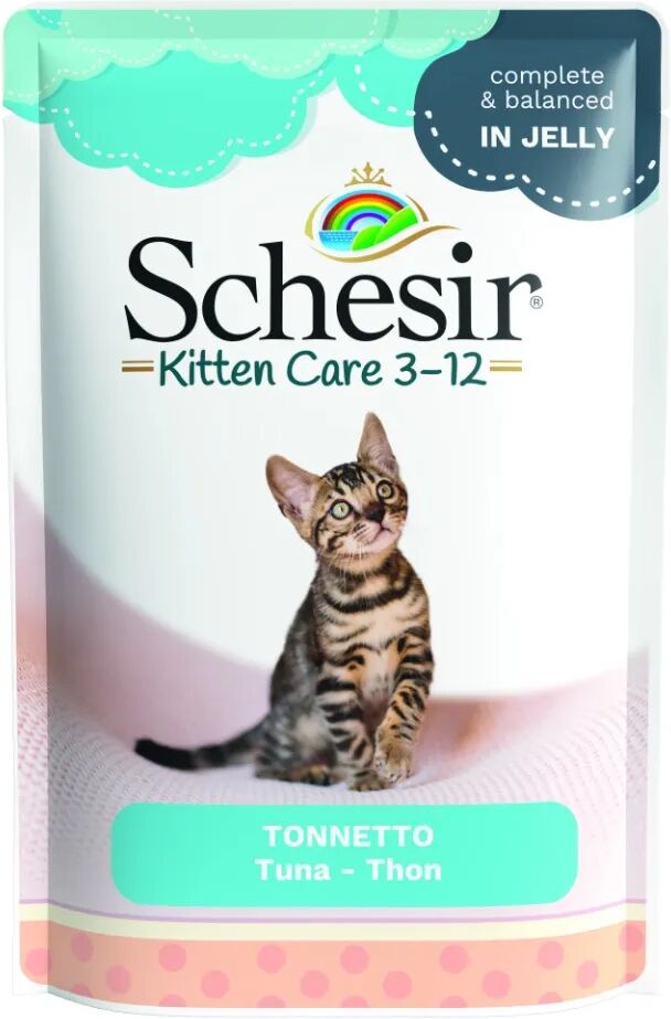 SCHESIR Kitten Care Busta Multipack 20x85G TONNETTO