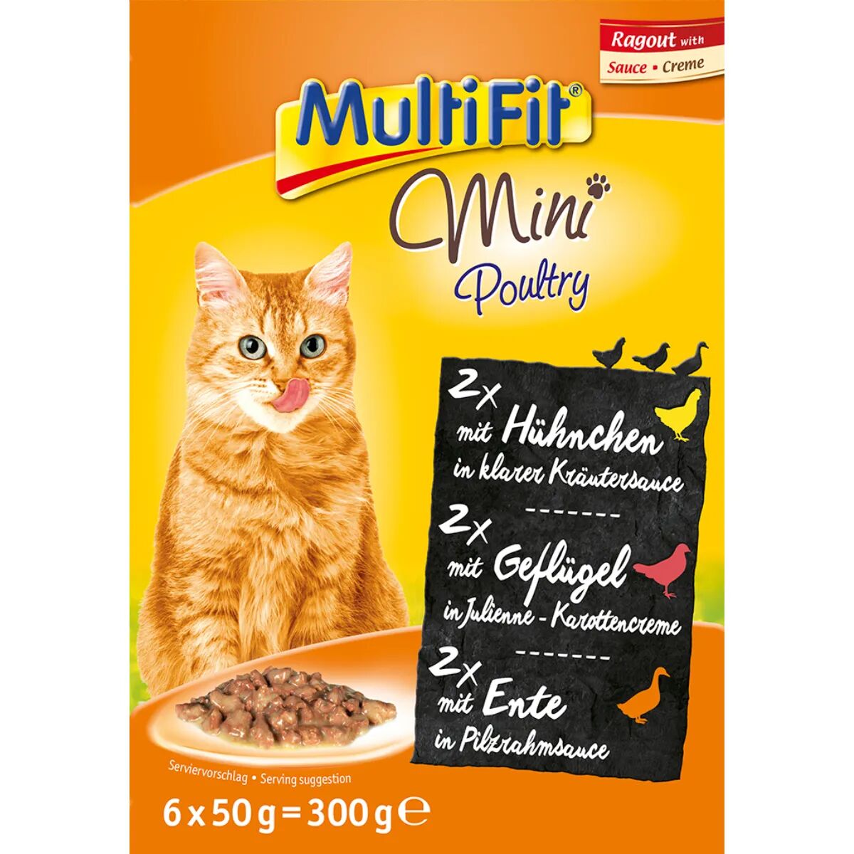 MULTIFIT Mini Busta Multipack 6x50G MIX CARNE BIANCA