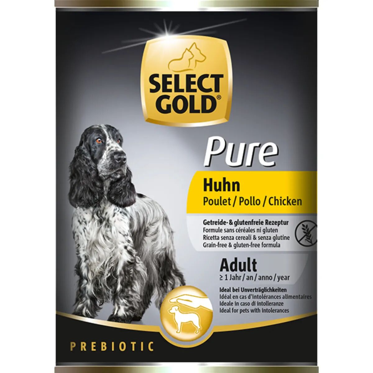 SELECT GOLD Pure Dog Lattina 400G POLLO