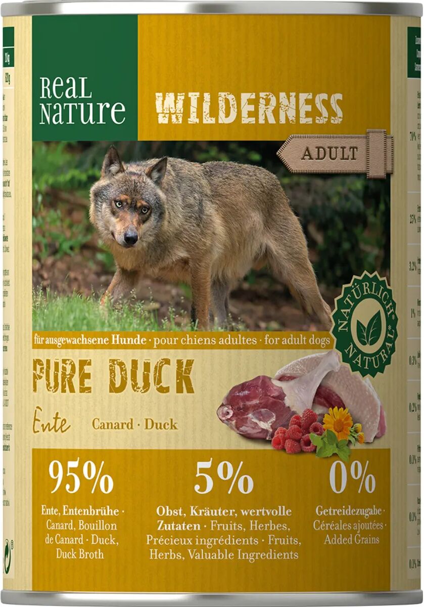 REAL NATURE Wilderness Dog Lattina 400G ANATRA