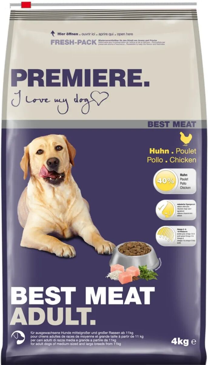 PREMIERE Best Meat  Cane Adult al Pollo 4KG