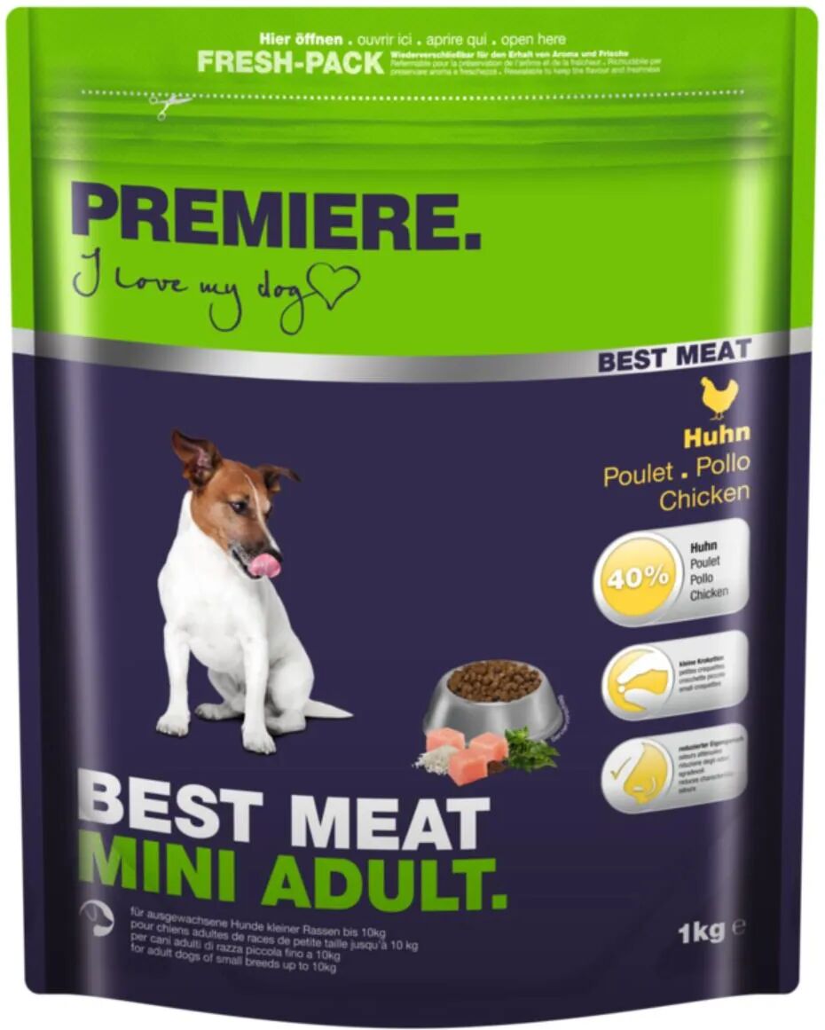 PREMIERE Best Meat Cane Mini Adult Pollo 1KG