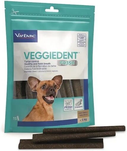 VIRBAC Veggiedent FR3SH Stick Snack per Cane XS