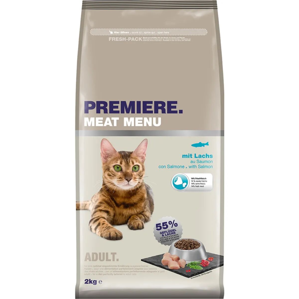 PREMIERE Gatto Adult Salmone 2KG