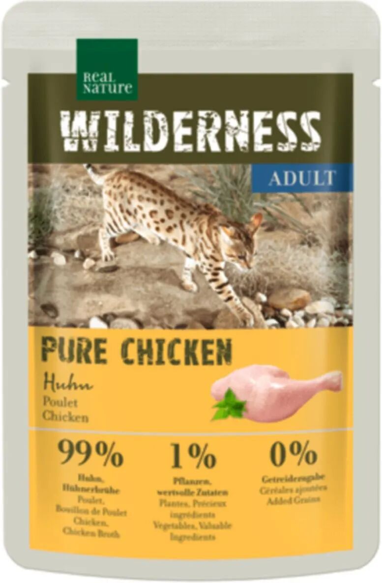 REAL NATURE Wilderness Cat Busta Multipack 12x85G POLLO