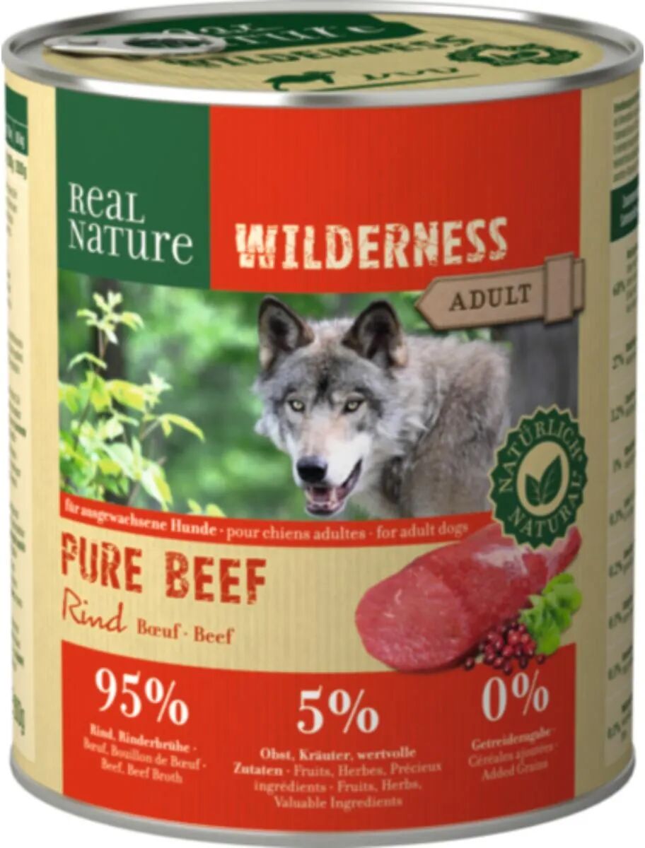 REAL NATURE Wilderness Dog Lattina 800G MANZO