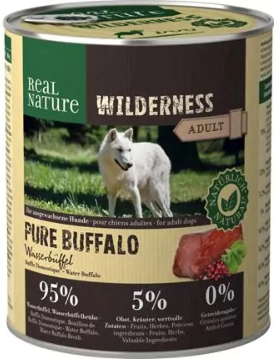 REAL NATURE Wilderness Dog Lattina 800G BUFALO