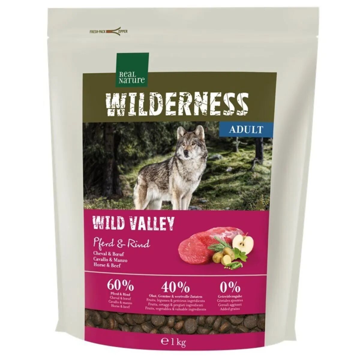 REAL NATURE Wilderness Cane Adult Wild Valley 1KG