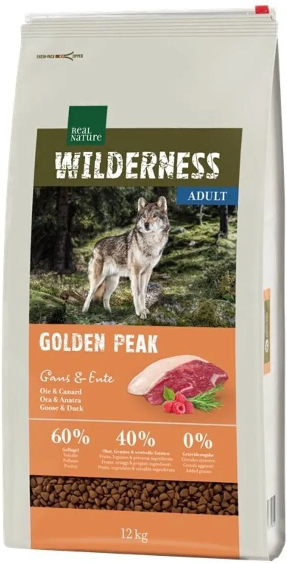 REAL NATURE Wilderness Cane Adult Golden Peak 12KG