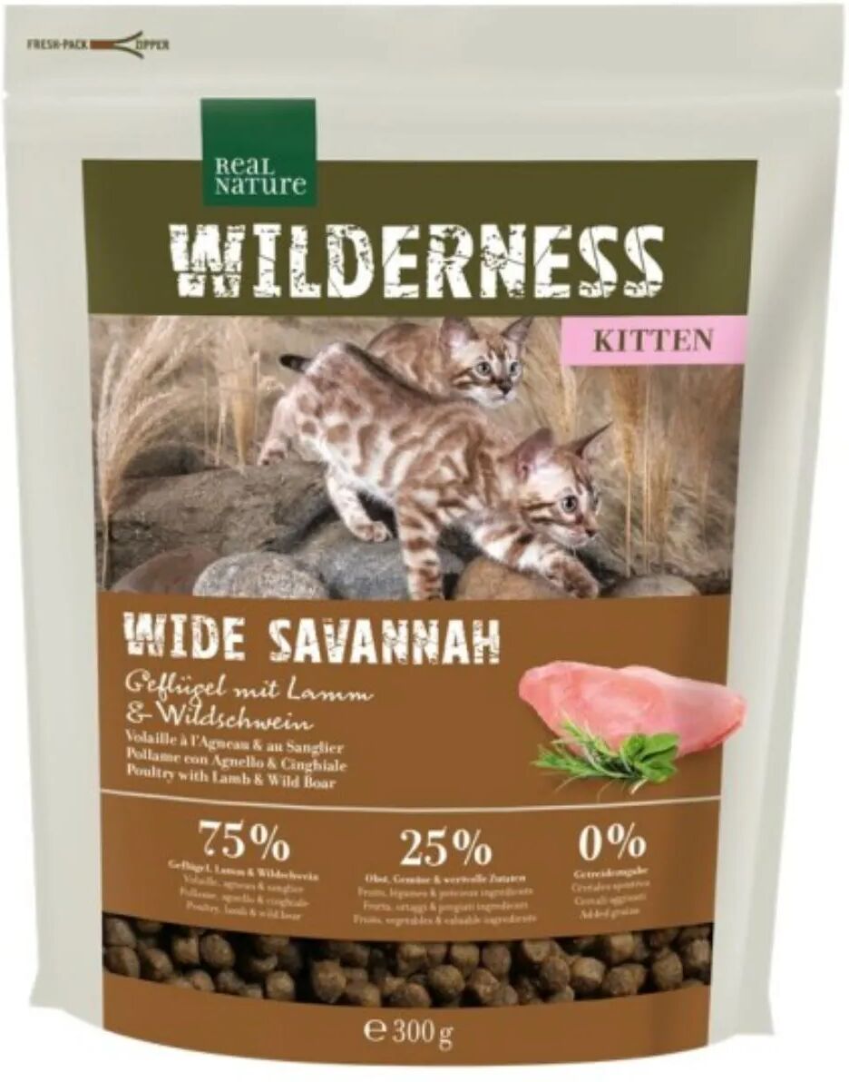 REAL NATURE Wilderness Cat Kitten Wide Savannah 300G