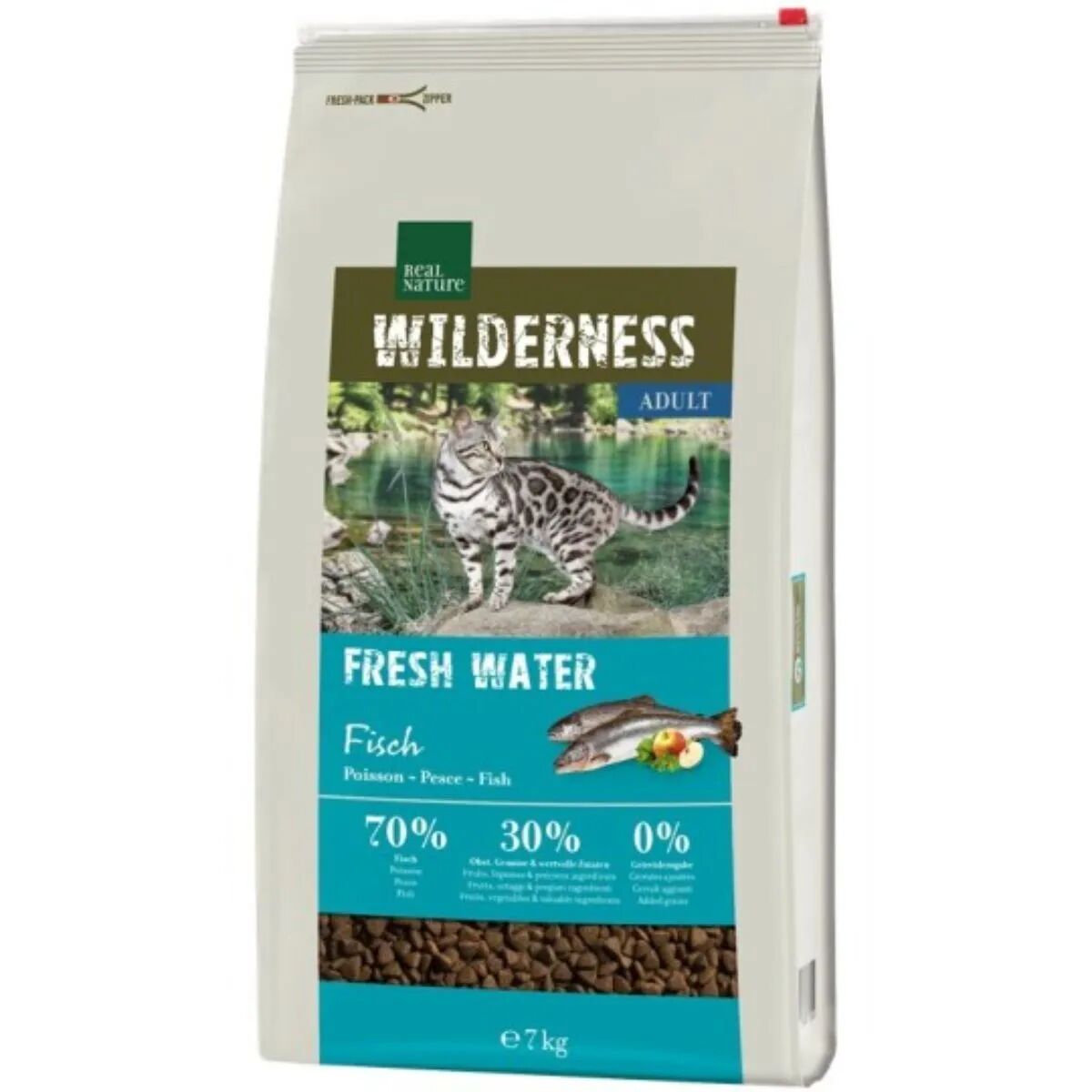 REAL NATURE Wilderness Cat Adult Fresh Water 7KG