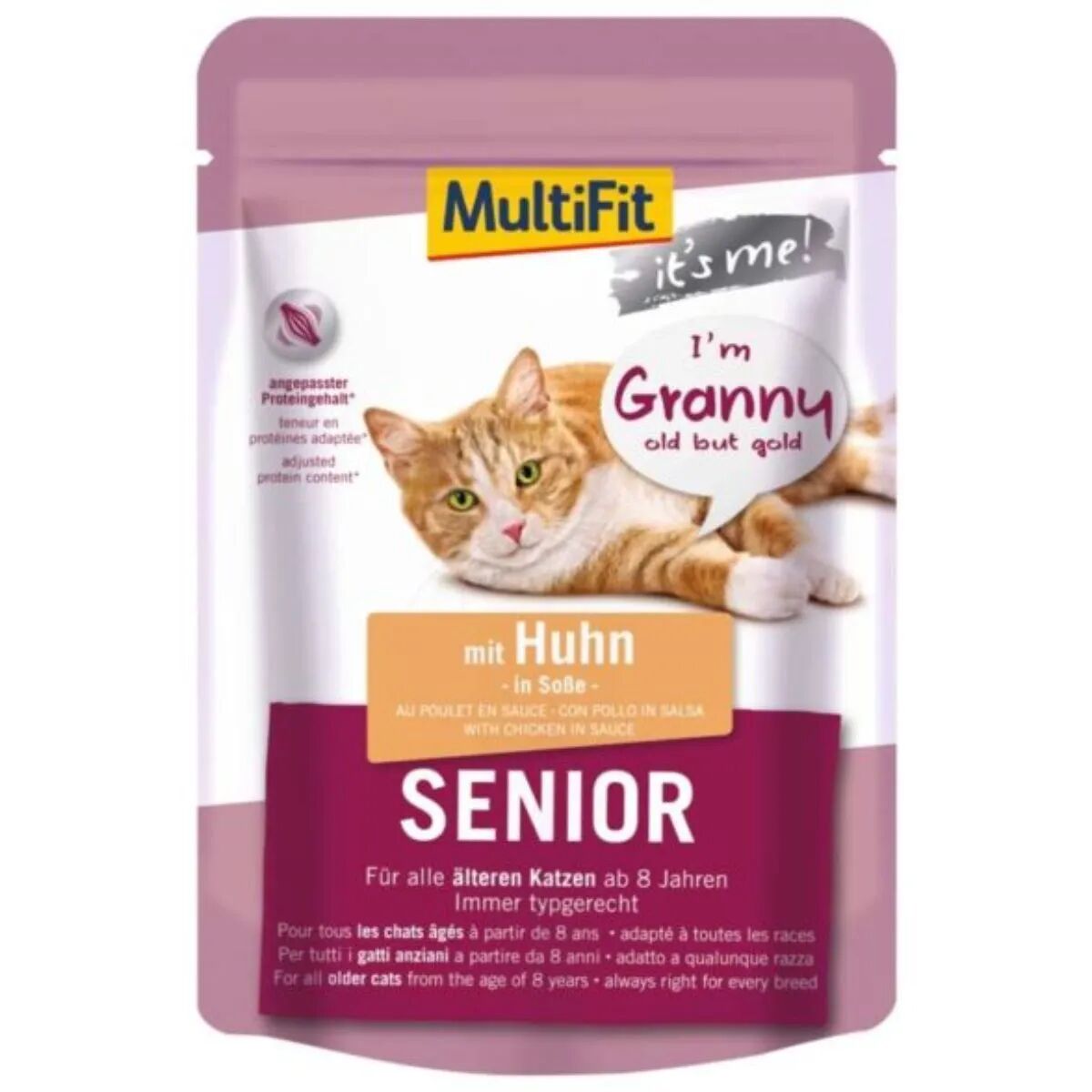 MULTIFIT It's Me Senior Busta Multipack 24x85G POLLO