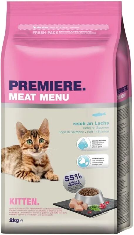 PREMIERE Cat Kitten Lovely Salmone 2KG