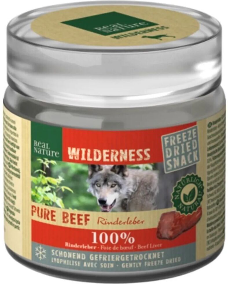 REAL NATURE Wilderness Snack Dog Freeze Dried 50G MANZO