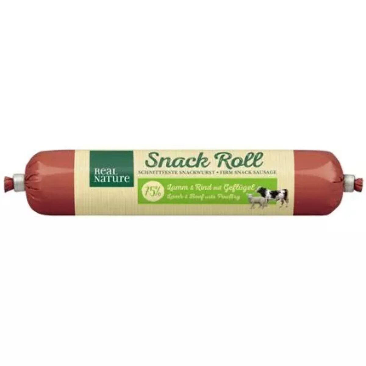 REAL NATURE Wilderness Snack Dog Roll 80G AGNELLO/MANZO/POLLO