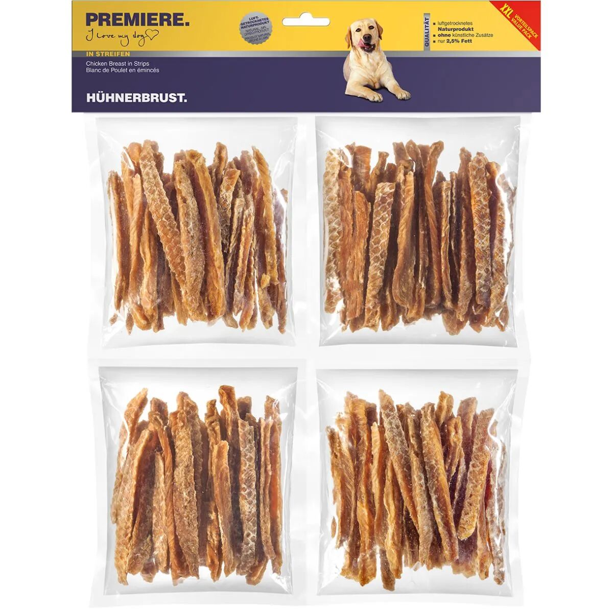 PREMIERE Snack Dog Snack It Strips 250GX4 POLLO