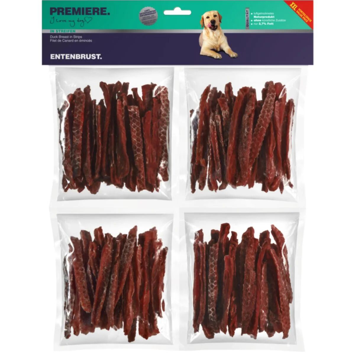 PREMIERE Snack Dog Snack It Strips 250GX4 ANATRA