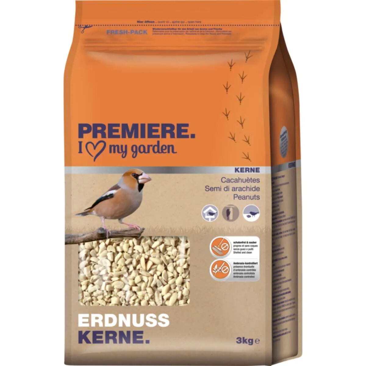 PREMIERE Arachidi Tritate per Uccelli 3KG