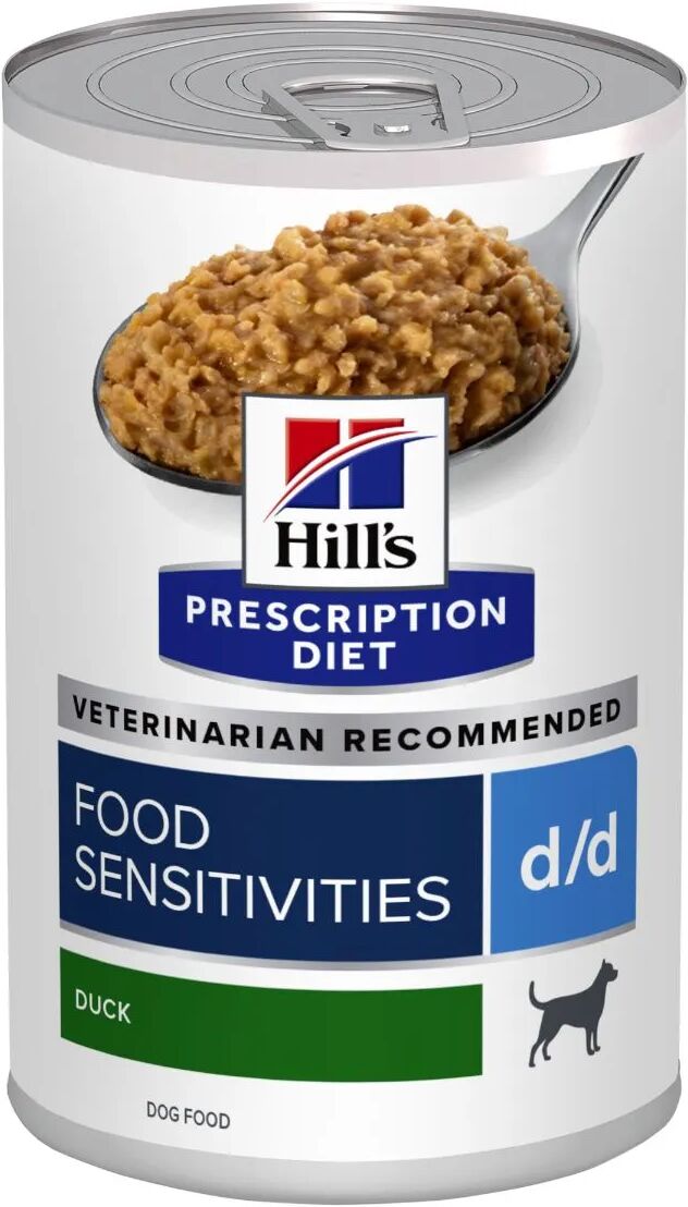 HILLS Hill's Prescription Diet D/d Alimento per Cani Anatra 370G