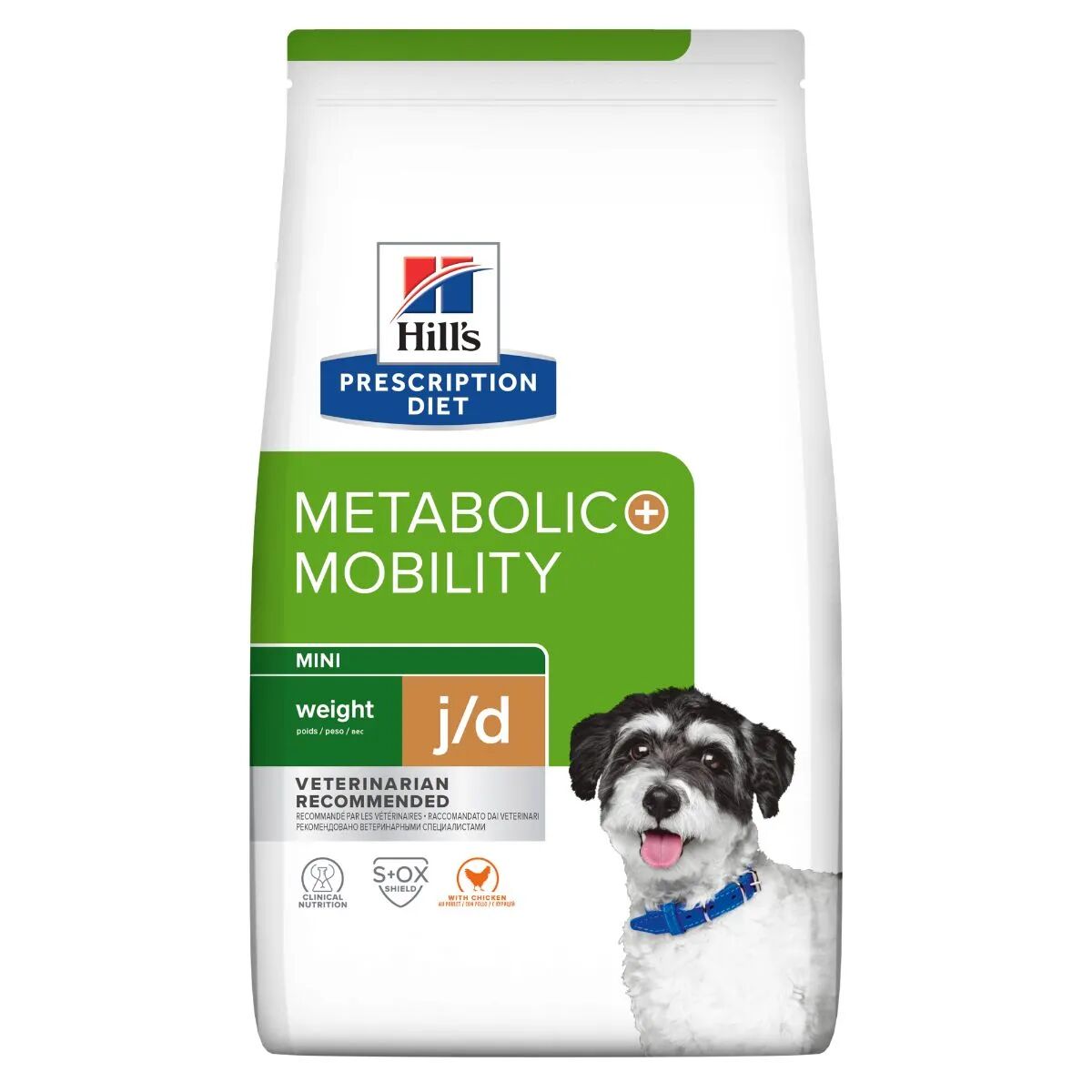 HILLS Hill's Prescription Diet Metabolic + Mobility Mini Crocchette per Cani per la Gestione del Peso + Salute Articolare 6KG