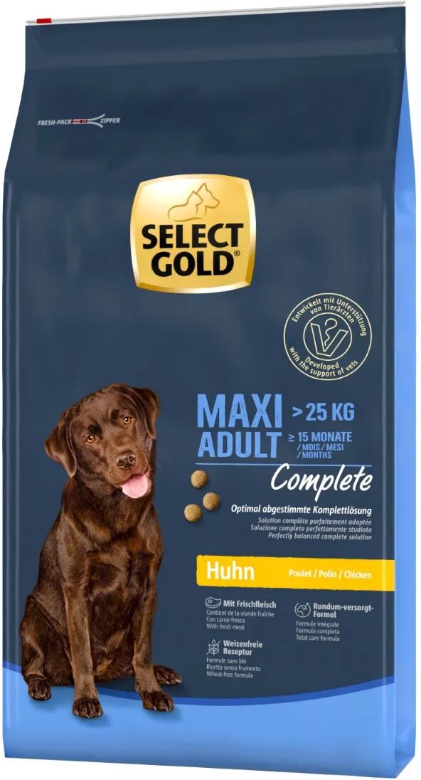 SELECT GOLD Complete Maxi Adult Pollo 12KG