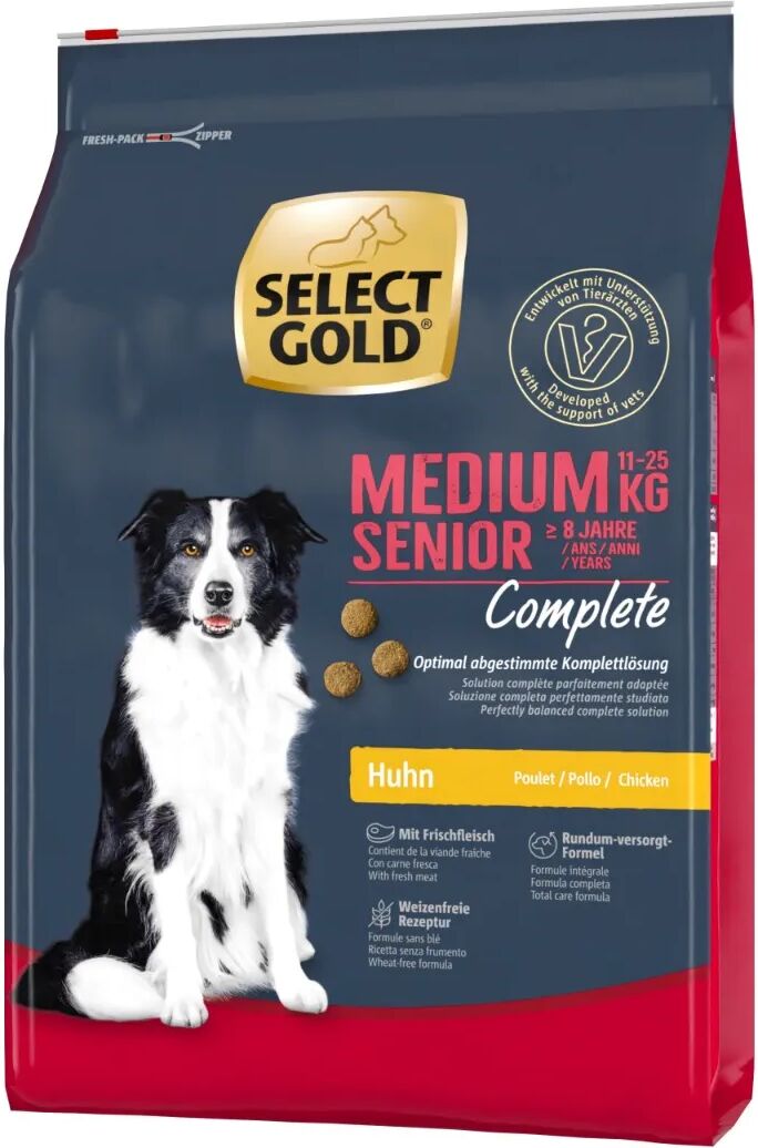 SELECT GOLD Complete Senior Adult Pollo 4KG