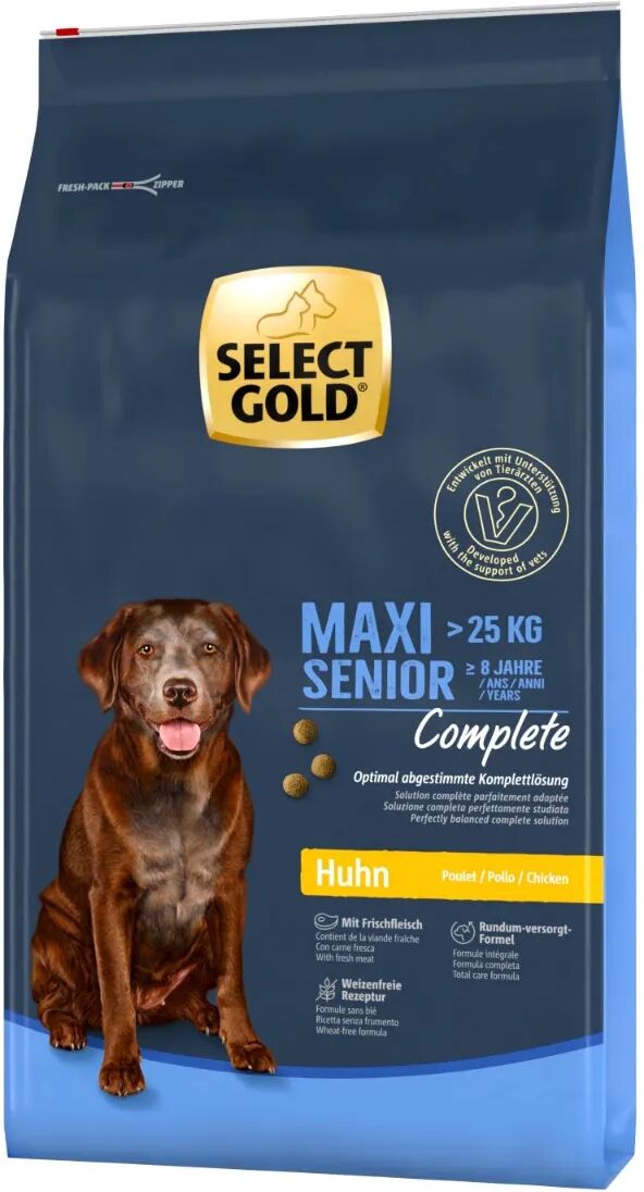 SELECT GOLD Complete Maxi Senior Pollo 12KG