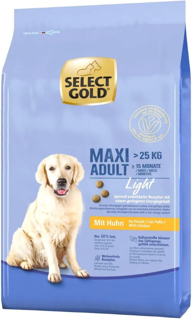 SELECT GOLD Light Maxi Pollo 12KG