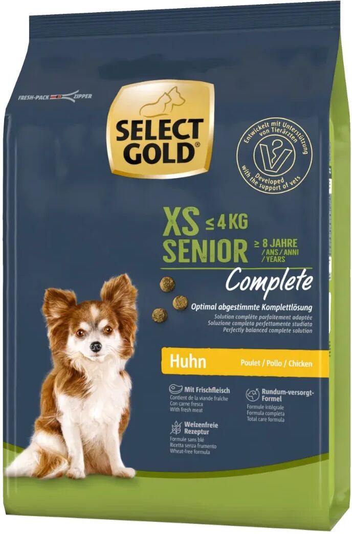 SELECT GOLD Complete XS Senior Pollo 1KG