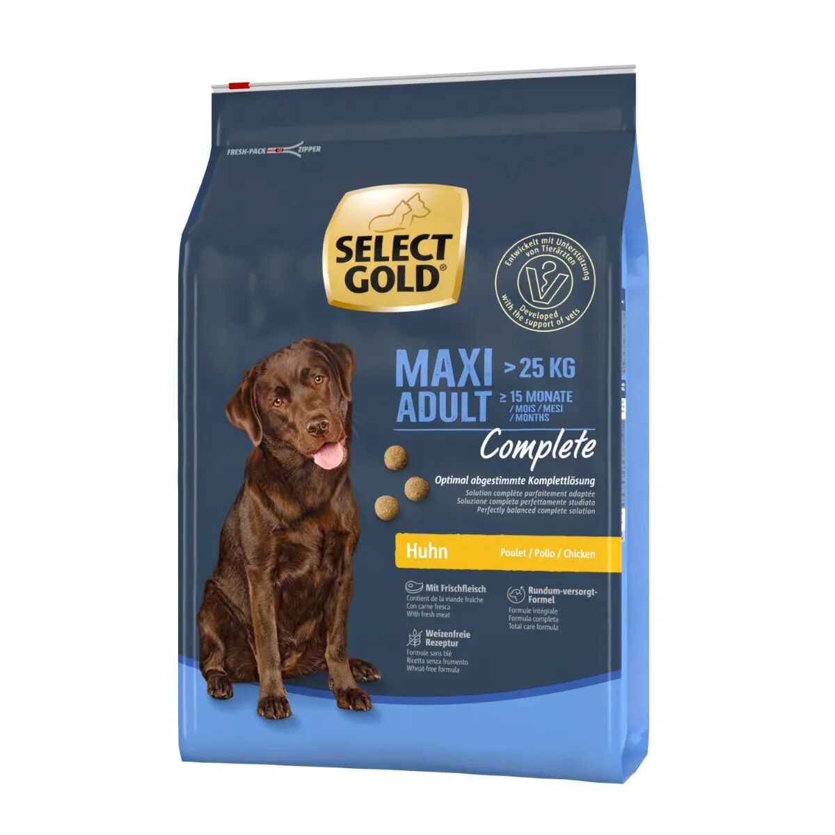 SELECT GOLD Complete Maxi Adult Pollo 4KG