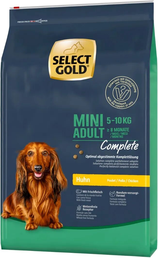 SELECT GOLD Complete Mini Adult con Pollo 10KG