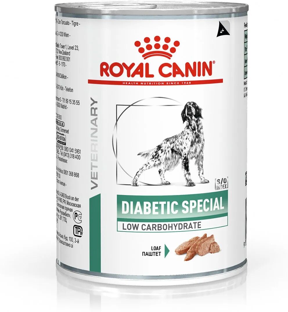 ROYAL CANIN V-Diet Diabetic Umido Cane 410G