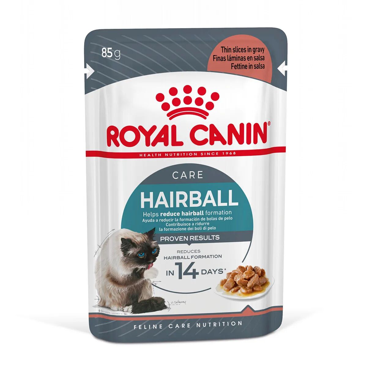 ROYAL CANIN Cat Care Hairball in Salsa Busta Multipack 24x85G CARNI E DERIVATI