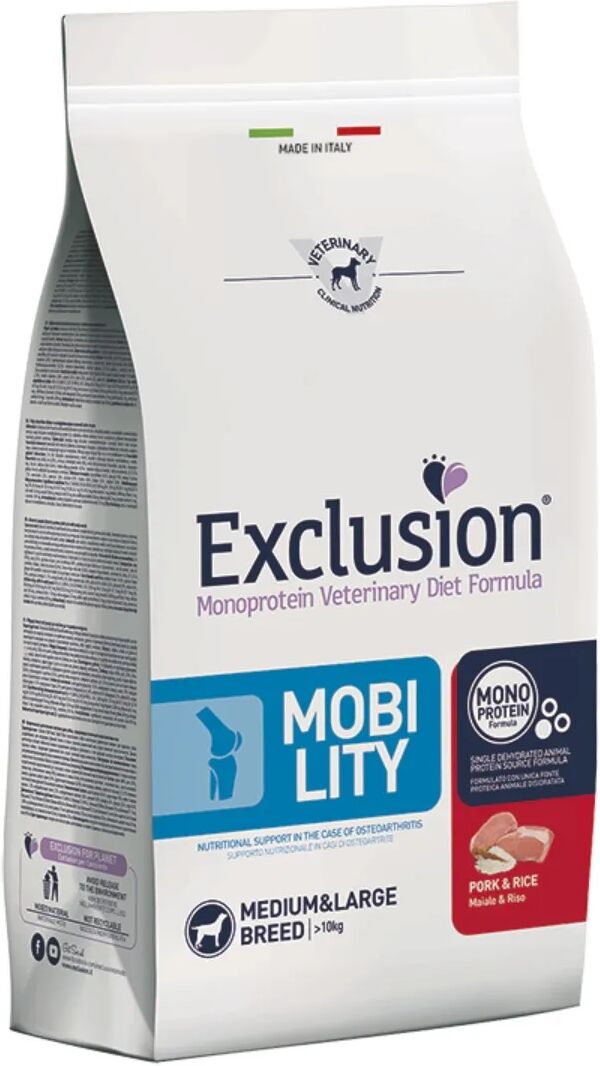 EXCLUSION Dog Mobility Medium Large Maiale 12KG