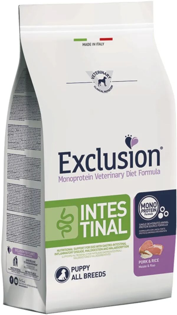 EXCLUSION Puppy Intestinal Maiale 12KG