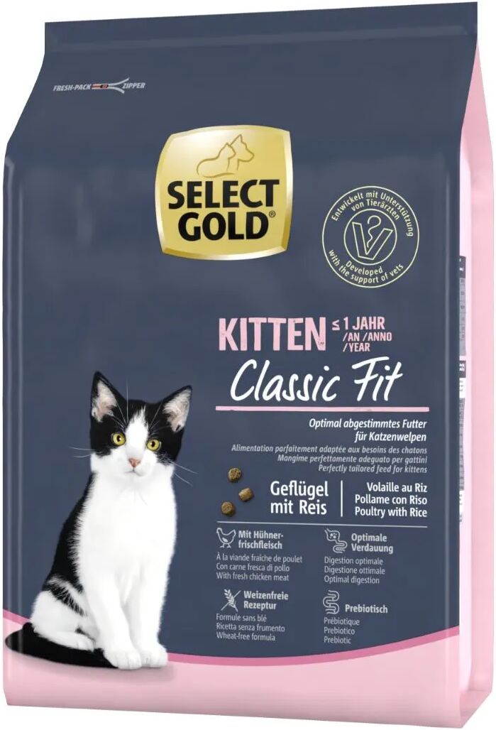 SELECT GOLD Kitten Pollame e Salmone 2.5KG