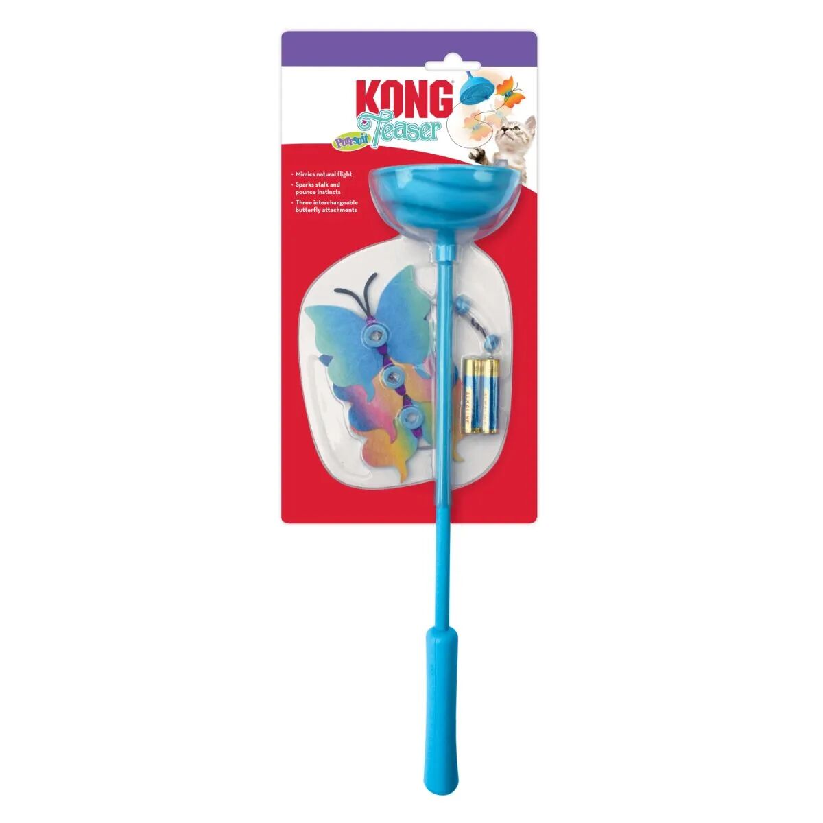 KONG Gioco Gatto  Teaser Purrsuit Butterfly 1PZ