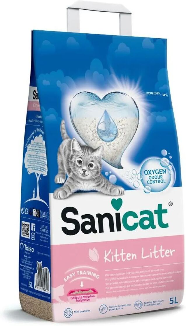 SANICAT Lettiera Gatto Kitten Litter 5L