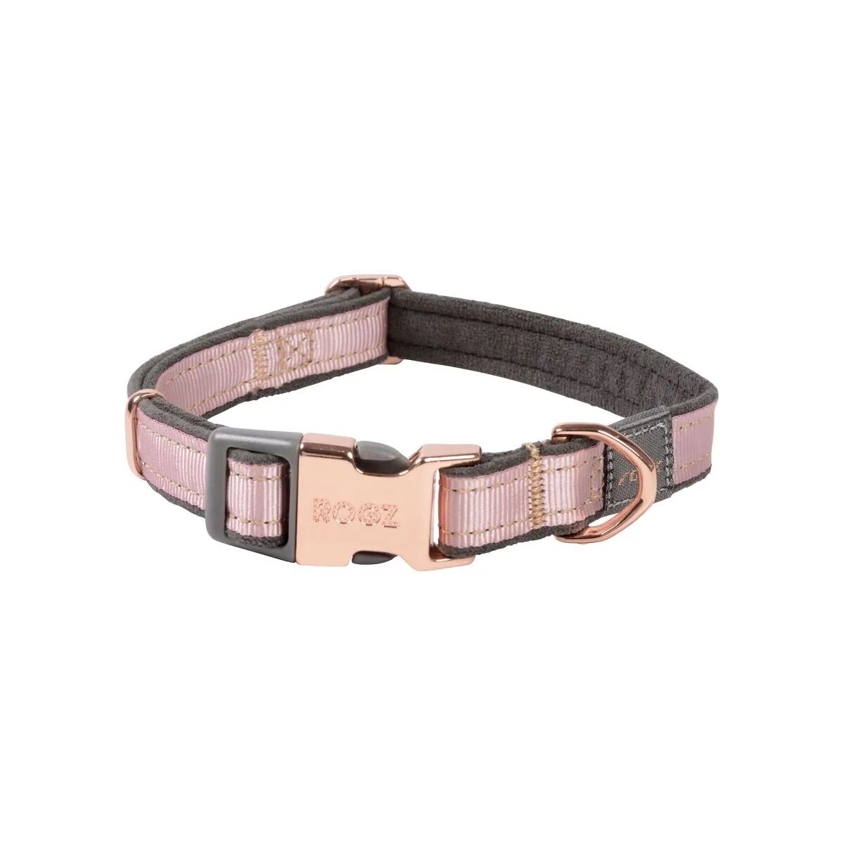 ROGZ Collare Urban Classic per Cane Rosa XS