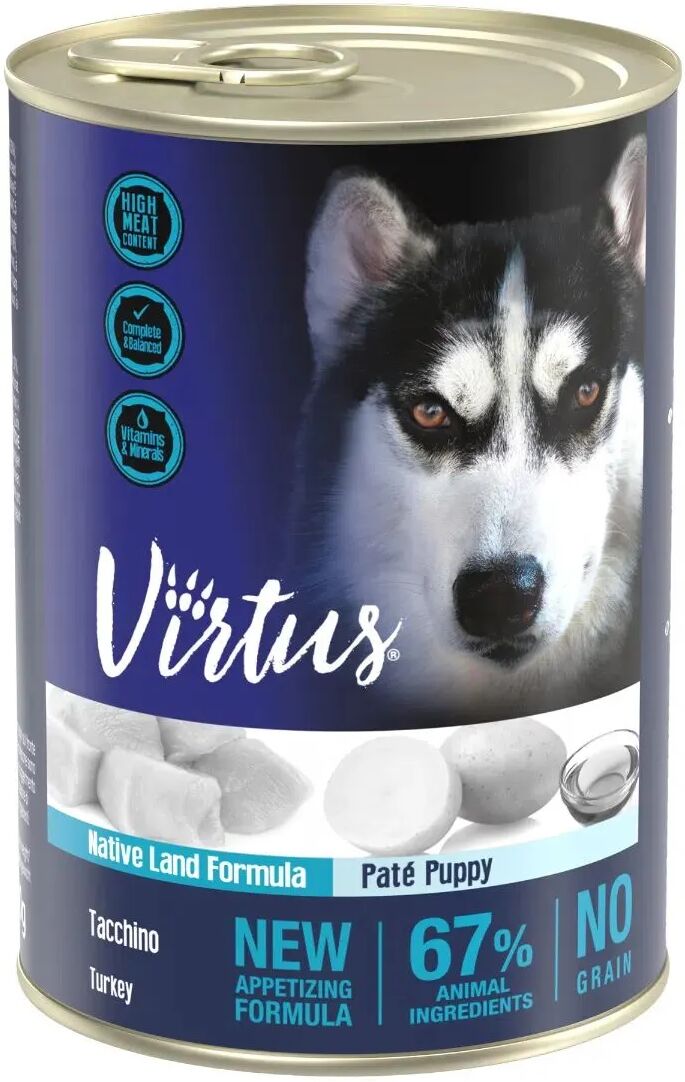 VIRTUS New Formula Puppy Lattina 400G TACCHINO