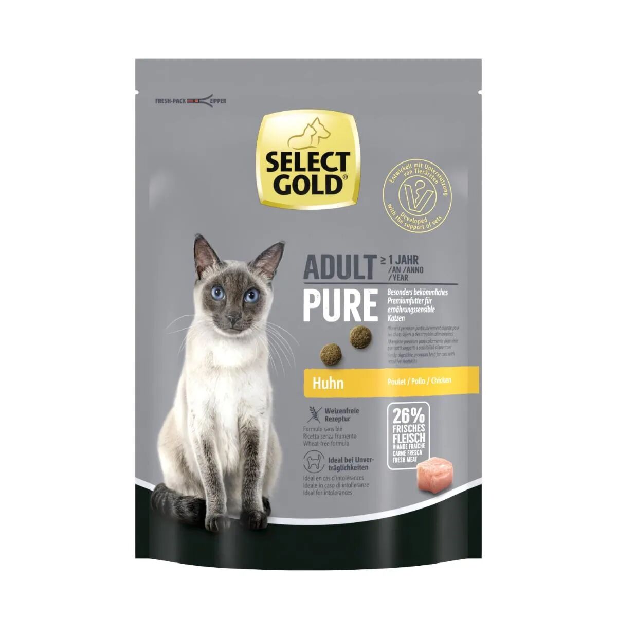 SELECT GOLD Pure Cat Pollo 300G